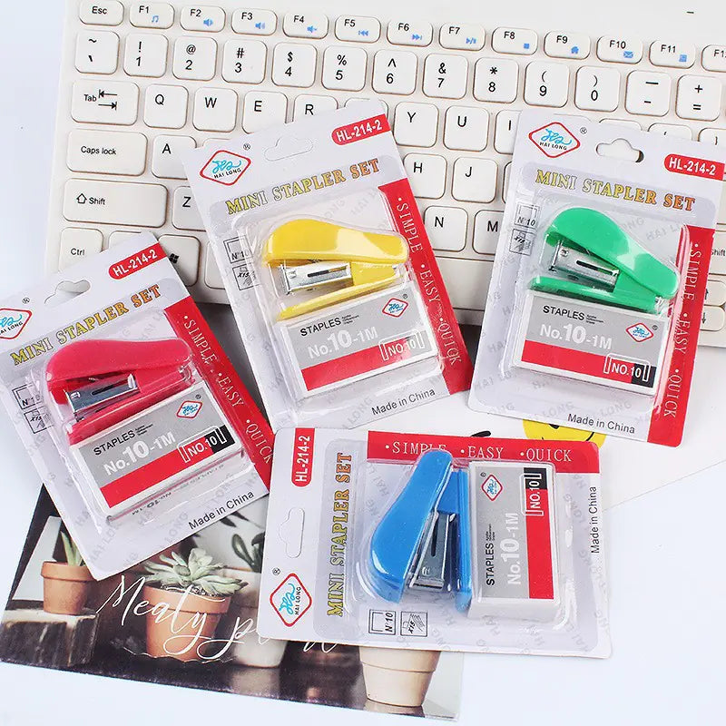 Cute Mini Stapler Set for Students - Wholesale Supply