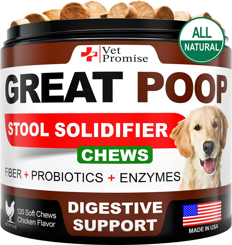 Great Poop Probiotics for Dogs   Dog Stool Softener   Fiber for Dogs - My Store