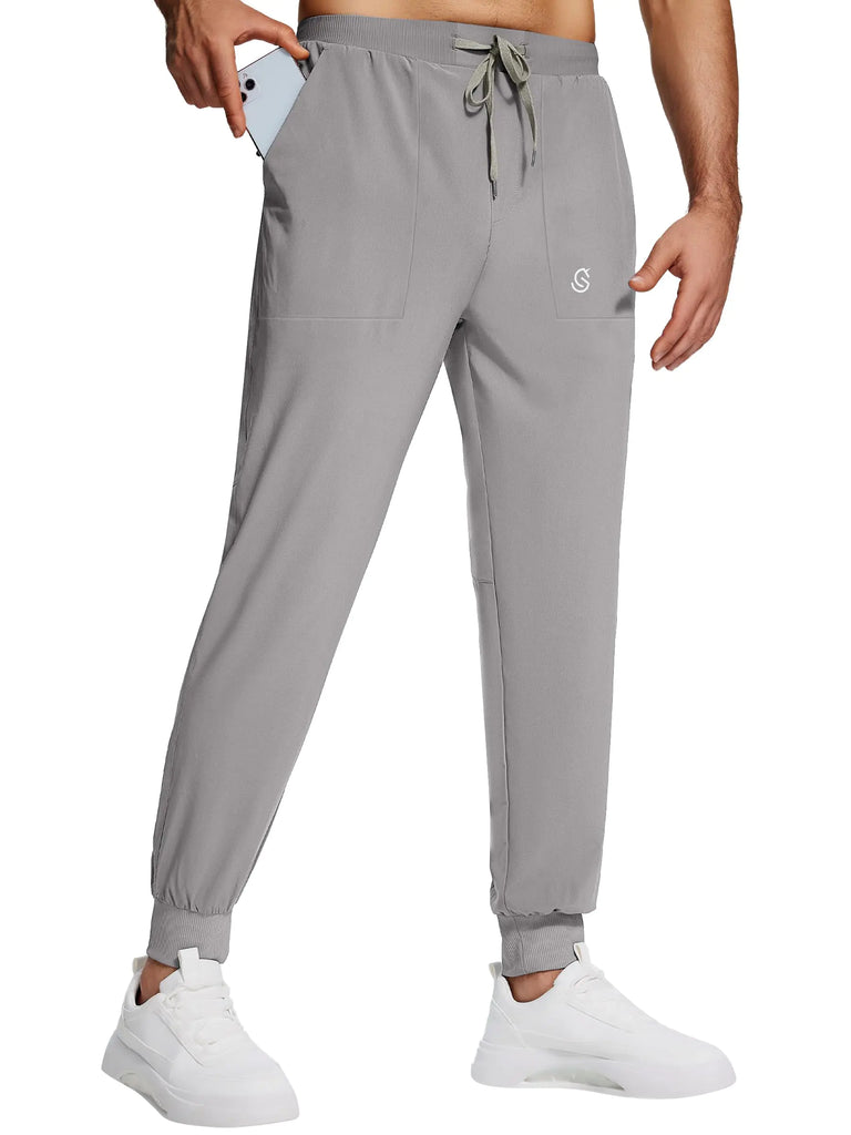 ISEEGZ Mens Joggers Sweatpants with Pockets Lightweight Athletic Sweat Gym Jogger Pants for Men Sports Workout Daily