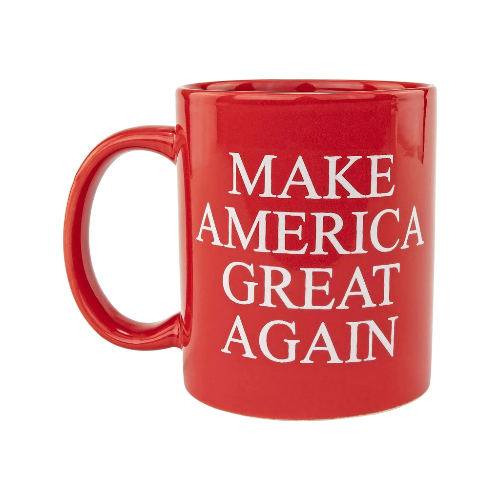 Fairly Odd Novelties ‘Make America Great Again’ MAGA Donald Trump 2024 Red Coffee Mug - 11 oz Ceramic Mug for Republicans & Conservatives