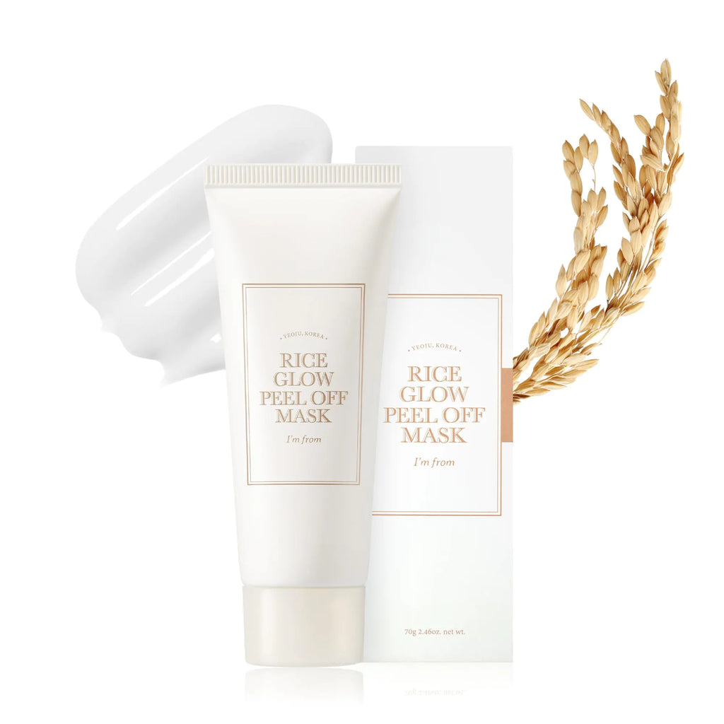 Im from Rice Glow Peel Off Mask 2.46 Ounce Unmask Natural Glow Rice Protein Complex