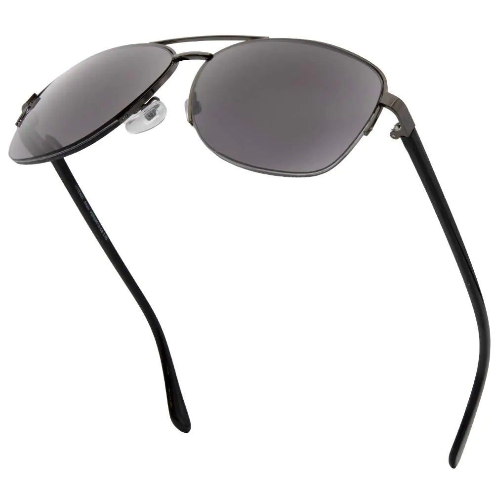 VITENZI Sunglasses With Readers For Men And Women - Block Ultraviolet Rays - Full Lens Reading Sunglasses - UV 400 Flash Coating - Reader Magnification And Sunglasses In One - Superior HD Vision