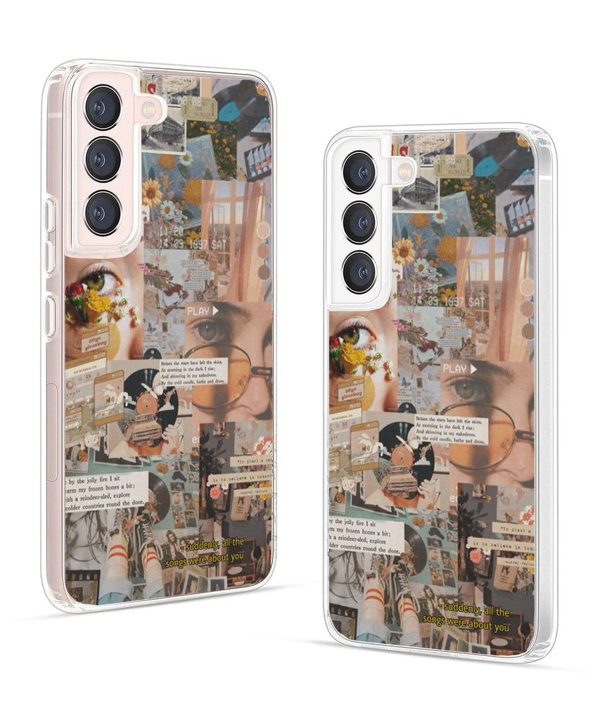 Aesthetic Samsung cover for Galaxy S22 Plus