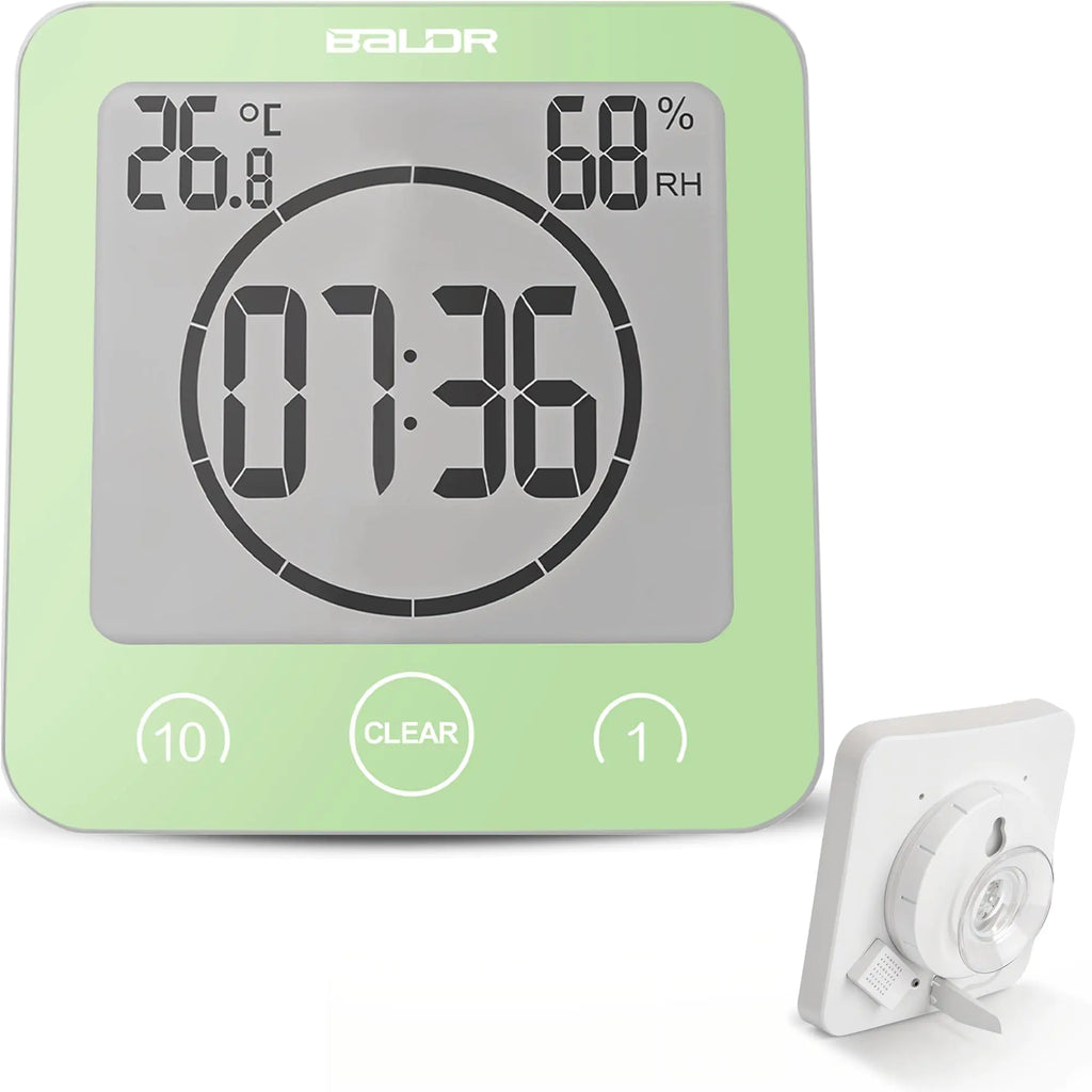 Digital smart clock with timer, temperature, and humidity display