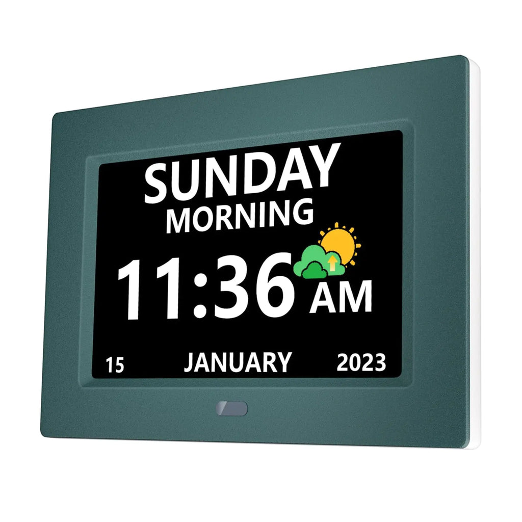 Digital Smart Clock for Elderly with Large Display and Alarms