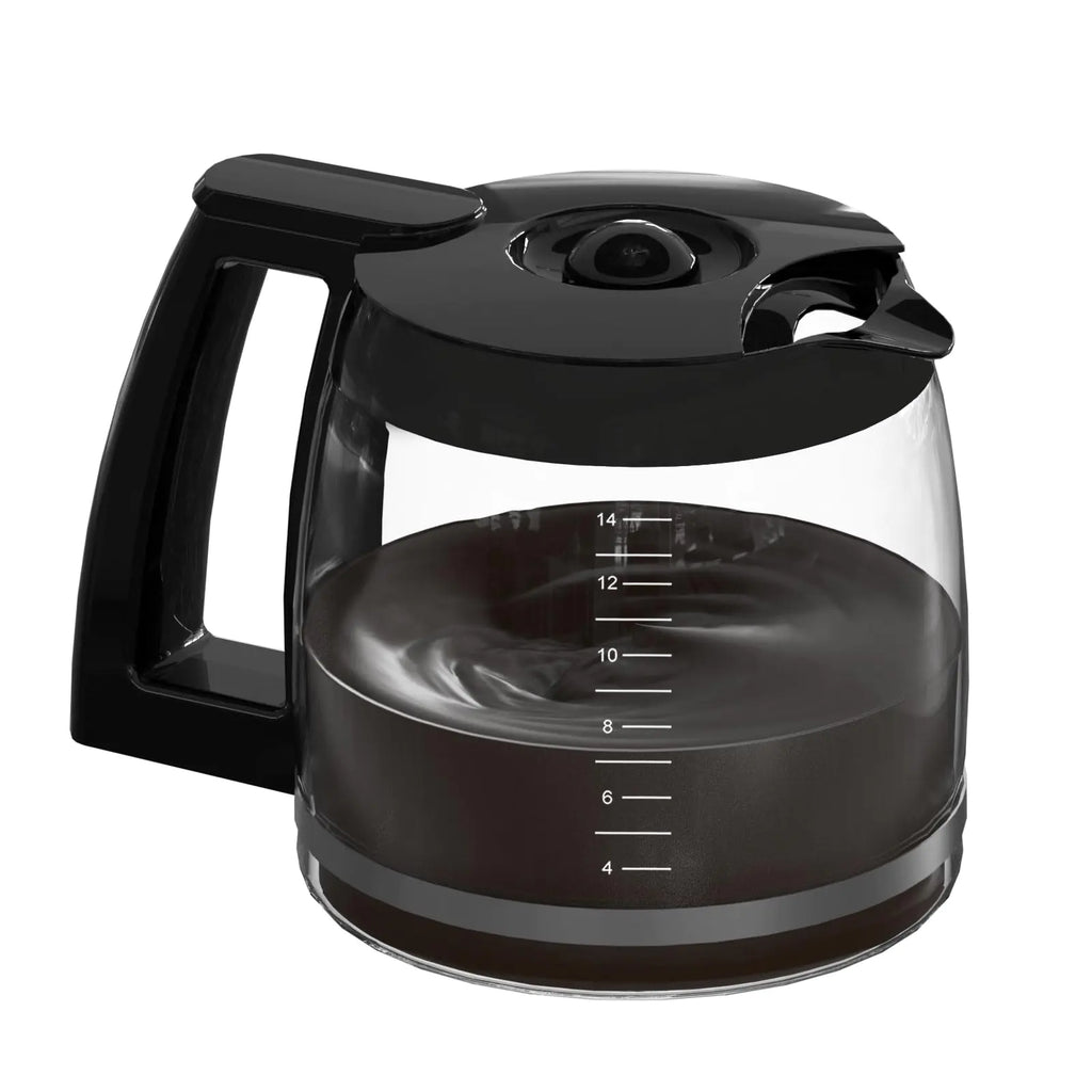 14-Cups Coffee Pot Replacement Carafe Compatible with Cuisinart Coffee Maker DCC-2200RC DCC-2200 DCC-3200 DCC-3200P1 DCC-3200FR DCC-3200CPAMZ DCC-2600 DCC-2800DCC-1800FR CBC-7400 CBC-7000PC