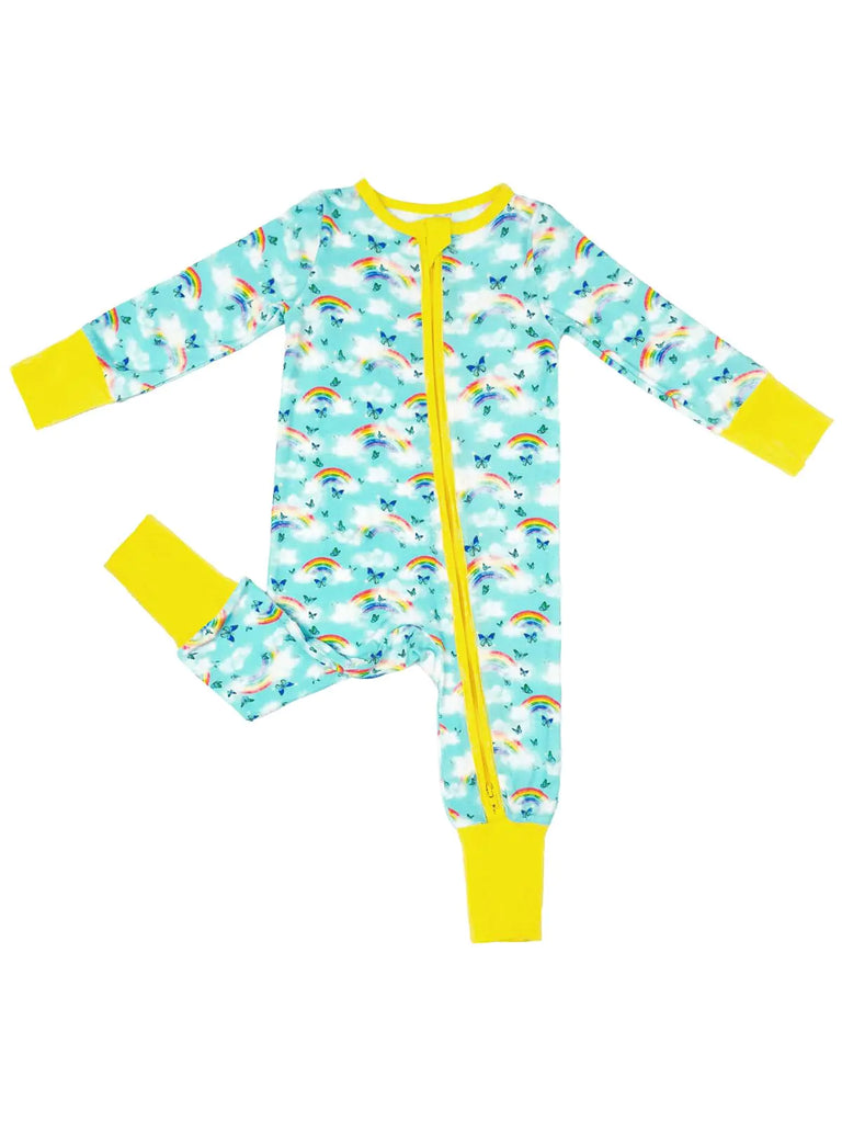 Haloumoning Baby Girl Clothes Newborn Zipper Long Sleeve Romper Jumpsuit One Piece Outfits Footies - My Store