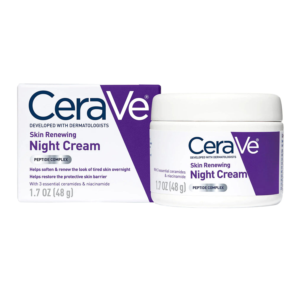 Hyaluronic Acid Moisturizer - CeraVe Skin Renewing Night Cream