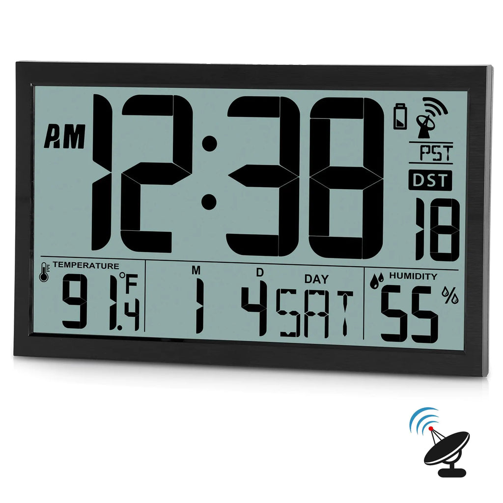 Digital Smart Clock with large 16.7-inch display