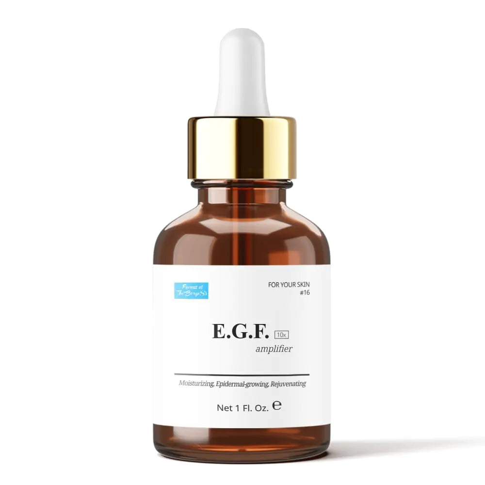 EGF Serum (10 ppm) 1 Fl. Oz. 30ml Epidermal Growth Factor face serum cosmetic ingredients for skin serum korean egf growth factor egf ample after microneedling