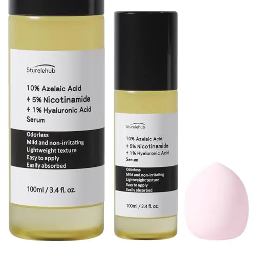 Azelaic Acid 10% Serum 3.4 fl. oz. / 100ml Azelaic Acid Serum For reducing facial redness Azelaic Acid Serum For Face