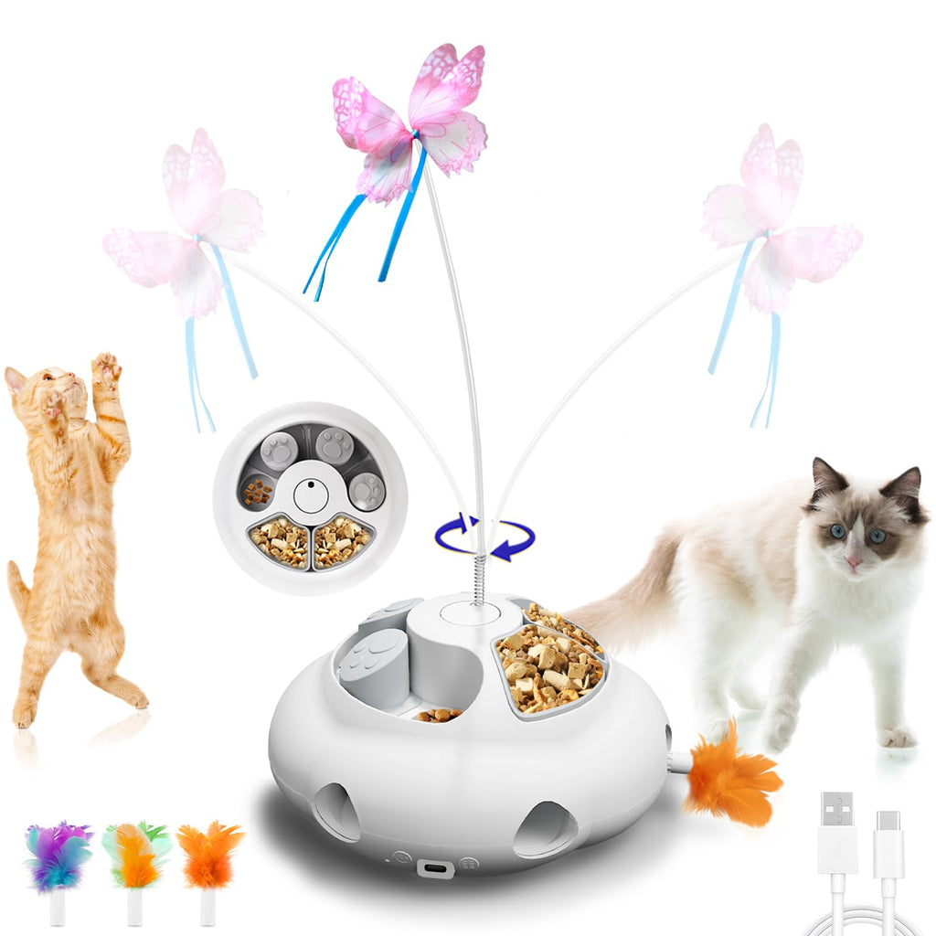 BFU Hxin Interactive Cat Toys for Indoor Cats ElectronicAutomatic Cat Toys Interactive - My Store