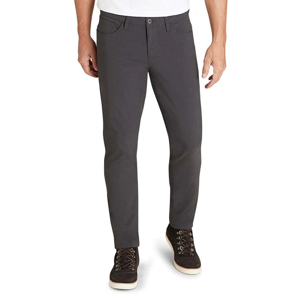 Vintage tech trousers with slim straight fit
