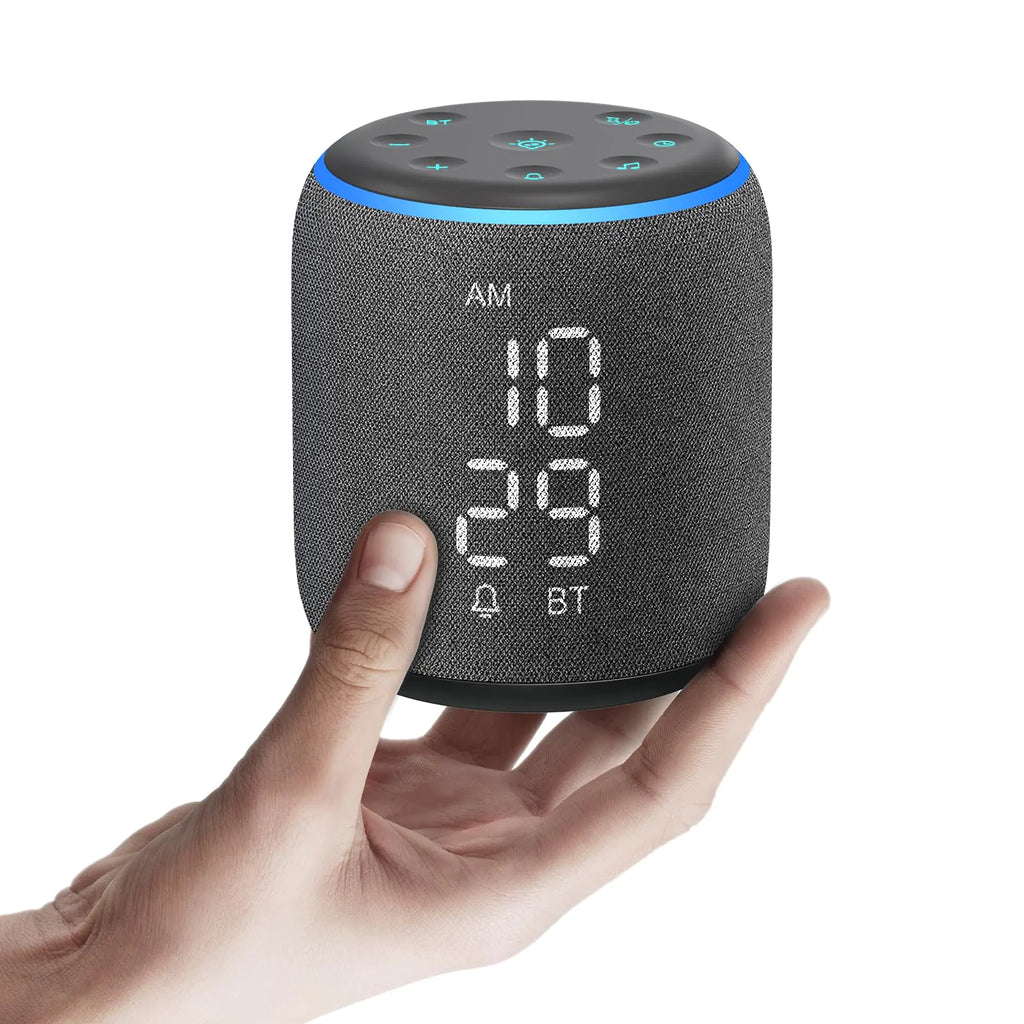 Digital smart clock 4-in-1 portable alarm with Bluetooth