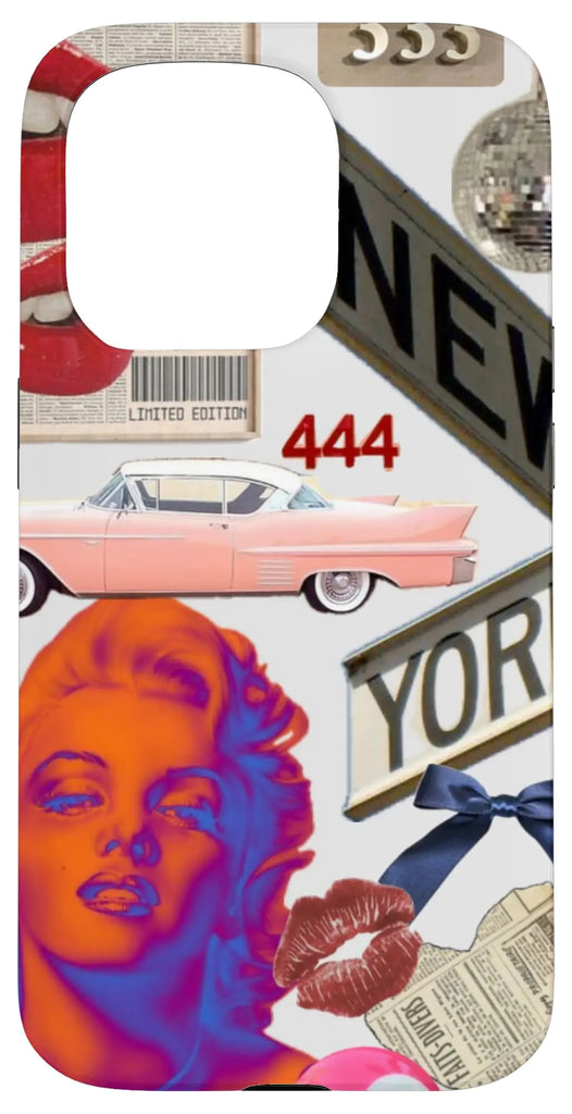 iPhone 15 Pro NY COOL RETRO DESIGN Case