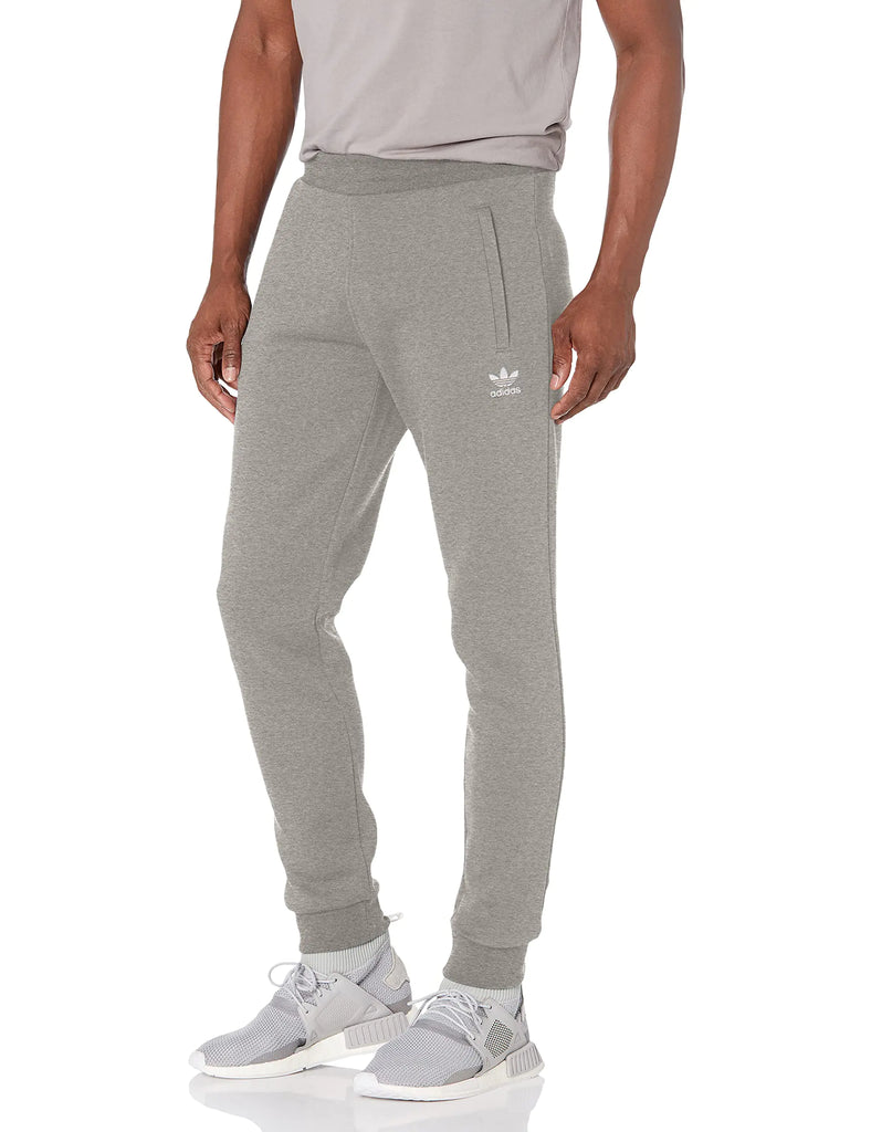 adidas Originals Men Adicolor Essentials Trefoil Joggers Medium Grey Heather