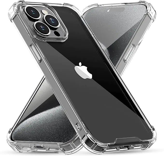 Case for iPhone 15 Pro case Shockproof case Military-Grade Protection Non-Yellowing Classic Clear Case Anti Scratch New Transparent Design