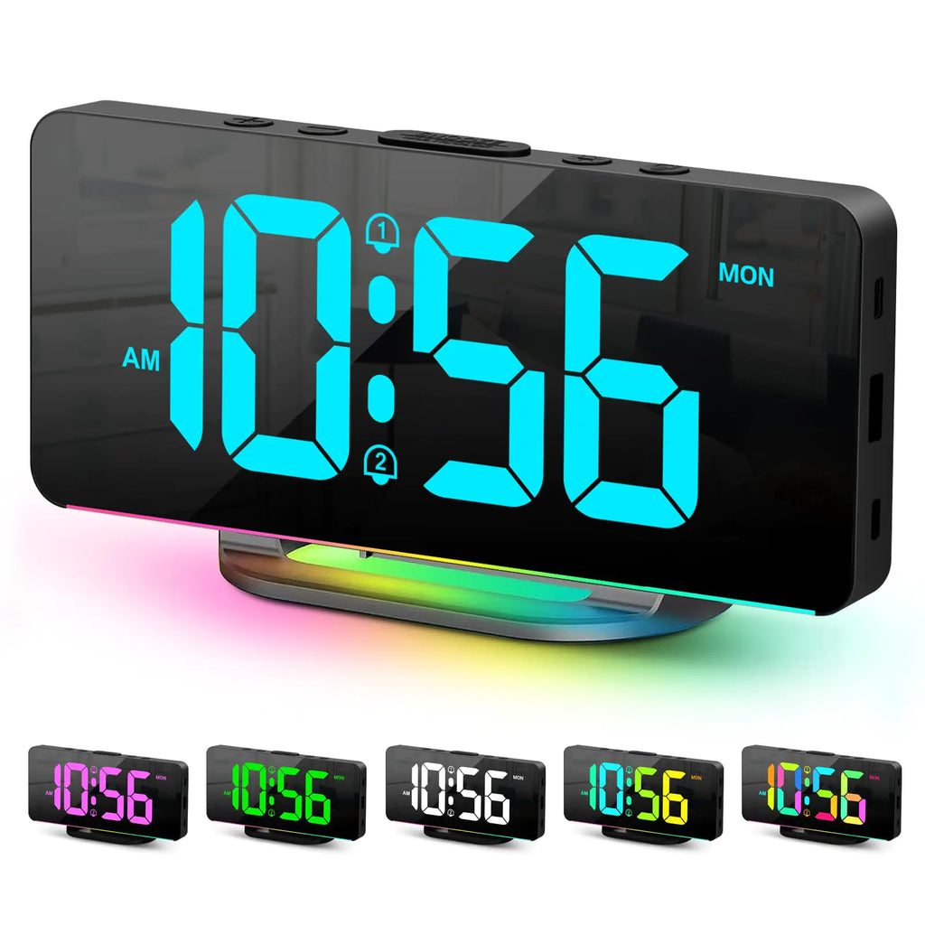 Digital Smart Clock with Color Changing Display