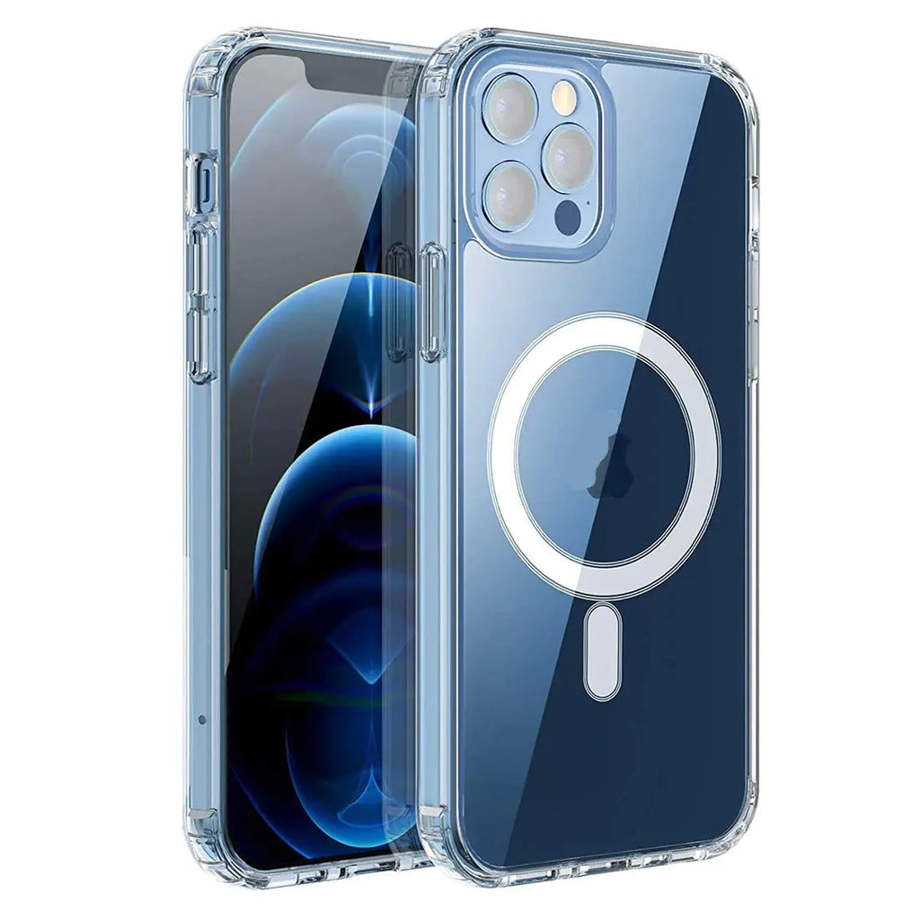 Landee Compatible with iPhone Xs Mag-Safe Casefor iPhone X Mag-Safe Case Clear Magnetic Case Transparent