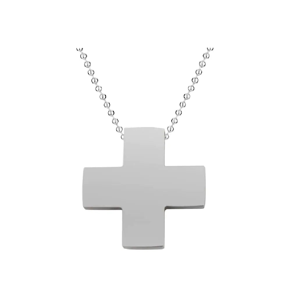 OfficialOtaku Katsuragi Misato Cosplay Pendant Chain Necklace - Unisex (Silver)