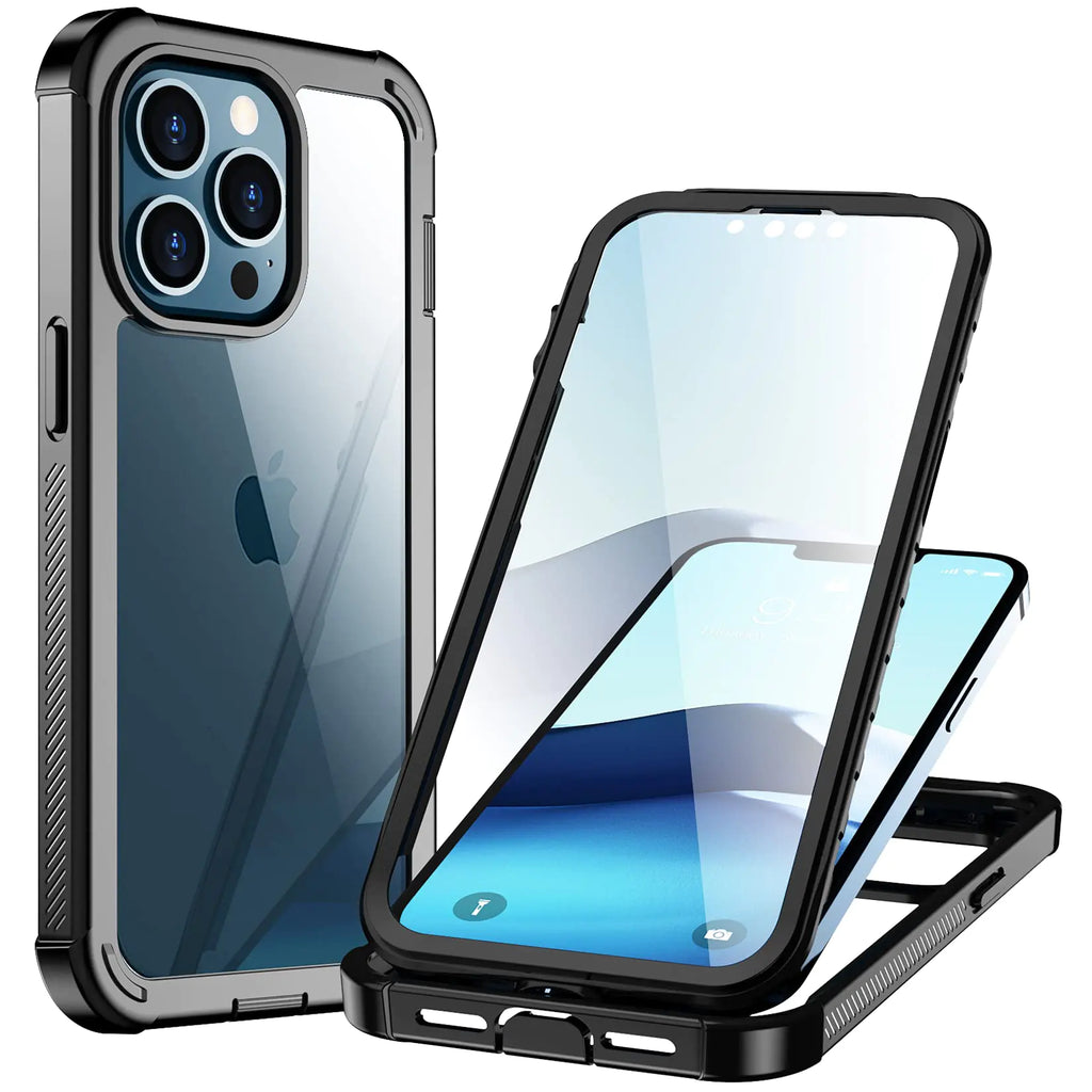 gogorelax Magnetic for iPhone SE Case 2022/2020 iPhone 8/7 Case [Compatible with Magsafe][Shockproof] [Dropproof] with [2X Tempered Glass Screen Protector] Heavy Duty Phone Case Cover - Blue