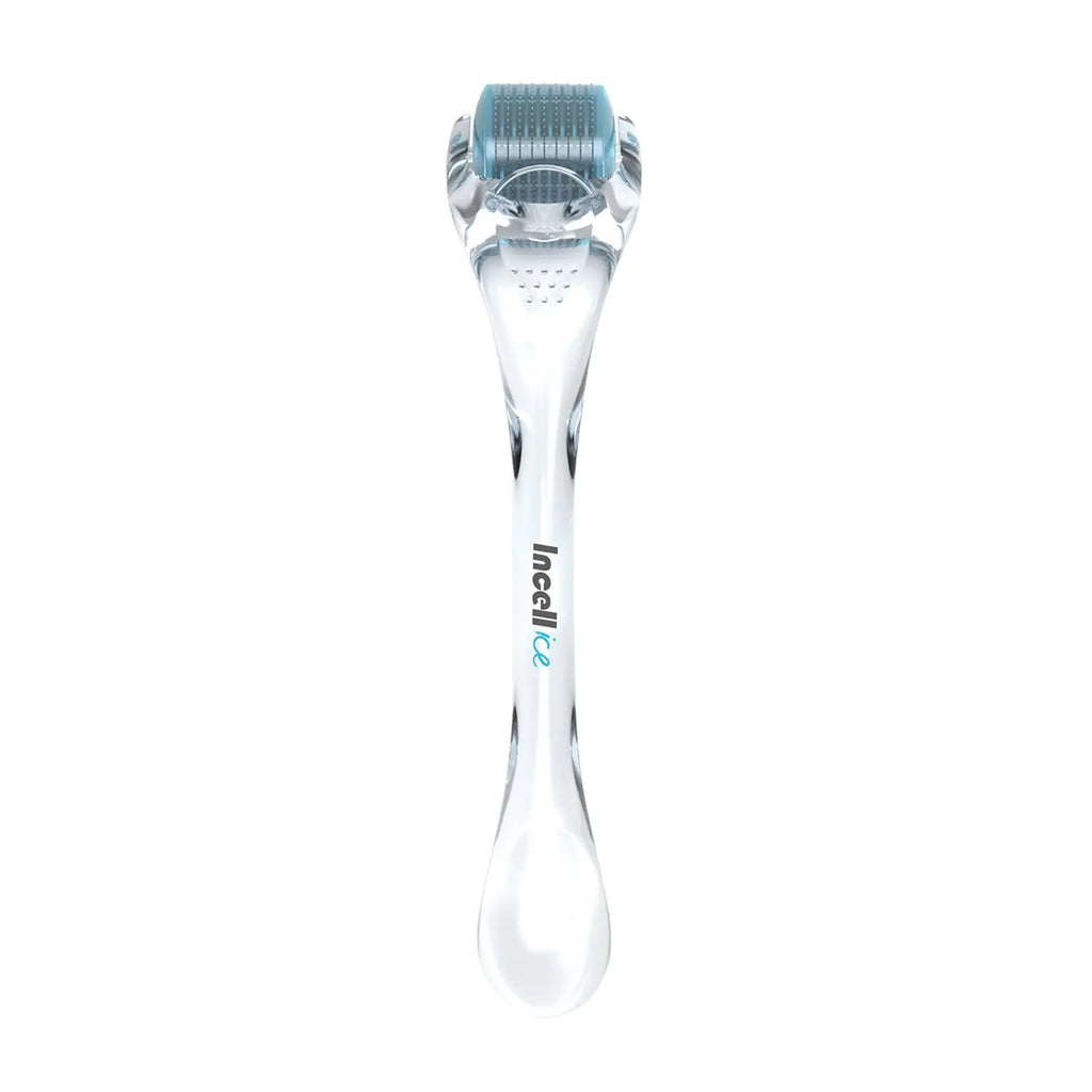 INCELLICE Derma Roller Professional 200 Real Individual Microneedle Roller Titanium Microneedling Roller for Home Use
